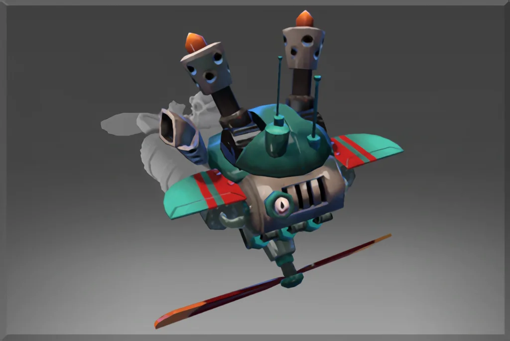 Скачать скин Turret Of The Airborne Assault Craft мод для Dota 2 на Gyrocopter - DOTA 2 ГЕРОИ